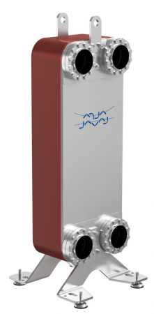Паяный пластинчатый теплообменник Alfa Laval CB400